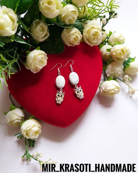 Серьги ручной работы от 800тг