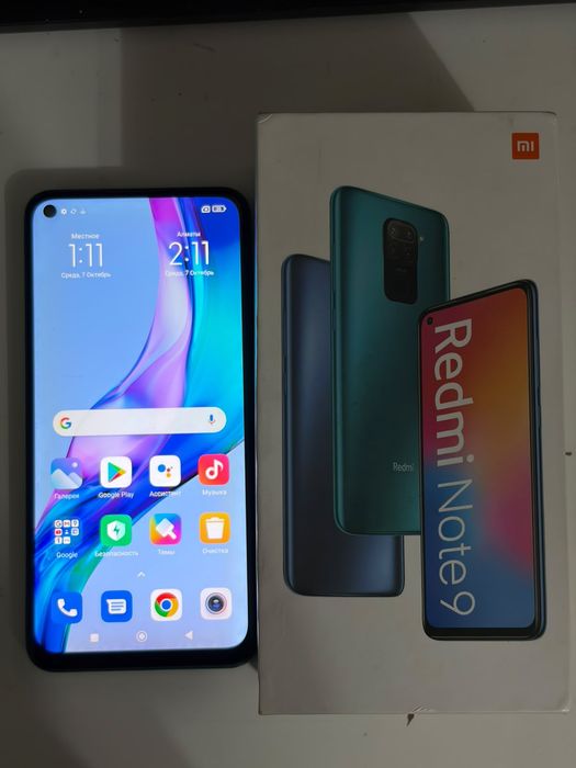Redmi Note 9 Forest Green (б/у телефон)