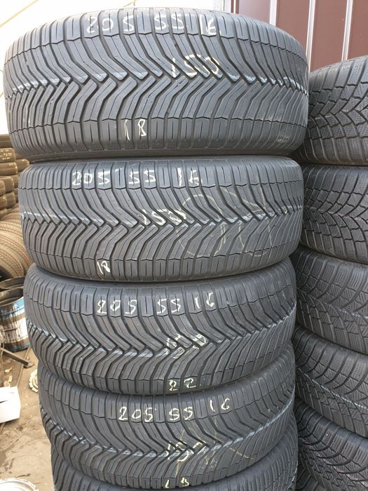 205.55.16 Hankook Dunlop Bridgestone Michelin Goodyear  set