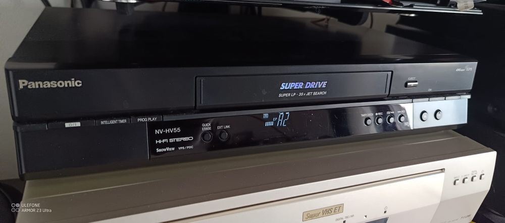 Video Panasonic Vhs model NV HV55 in stare perfecta
