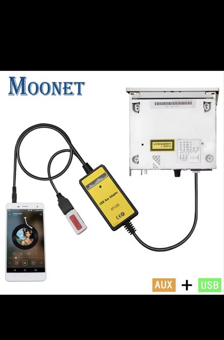 Дигитален чейнджър USB AUX BLUETOOTH за VW Audi Skoda Seat