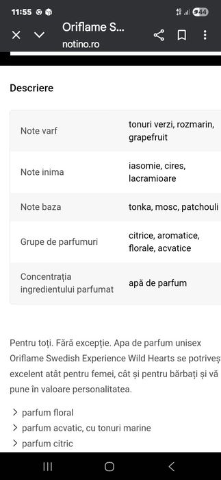 Vând PARFUM SE Unisex și alte prfumuri