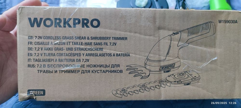 Foarfeca tuns iarba arbuști