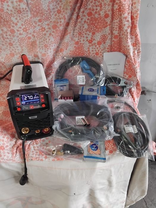 ПРОМОЦИЯ-15% ОТСТЪПКА .Телоподаващ заваръчен апарат.ANDELI MIG 270 LED pro 5 в 1 – MIG/MAG / FLUX / Lift TIG / MMA + Алуминий (AL)Синергичен – НОВ