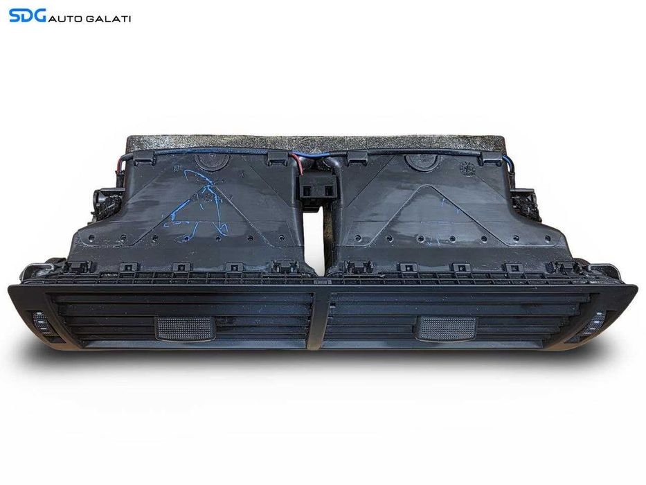 Grila Grile Gura Guri Aer Aerisire Ventilatie Bord Central Neagra Audi A4 B6 2001 - 2005 Cod 8E0820951H [N5053]