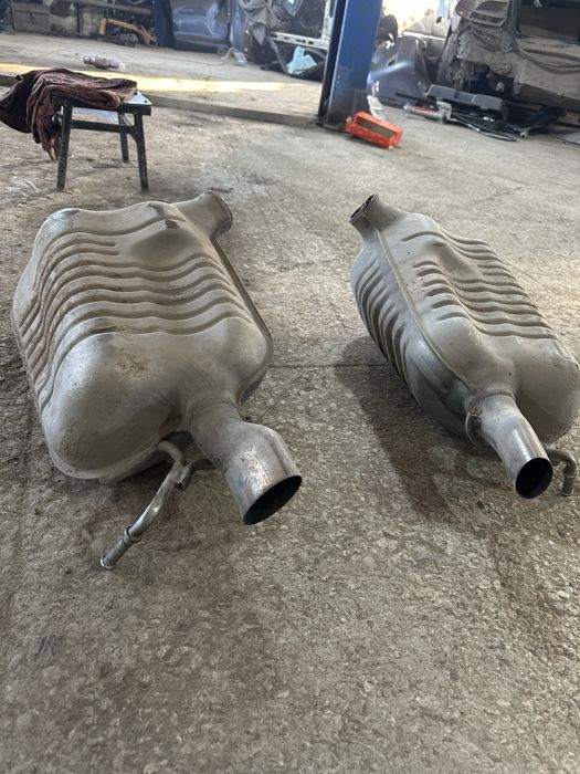 Глушитель на мерседес w212 мотор 3.5