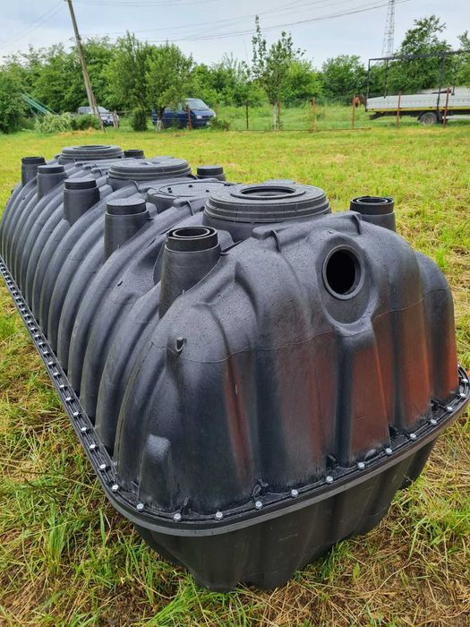Fosa septica tricamerala cu montaj Brasov 1500l-2500l-3000l-5000l