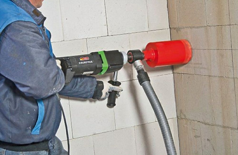 Алмазное бурение монтаж рекуператора