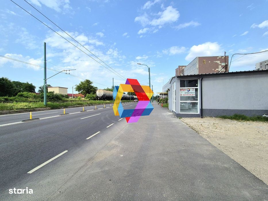 Spațiu de vânzare Brașov - 25 mp cu trafic auto intens