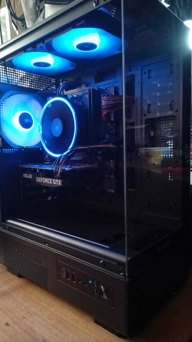 новый игровой Core i3 10100\озу16G\SSD500\GTХ 1660