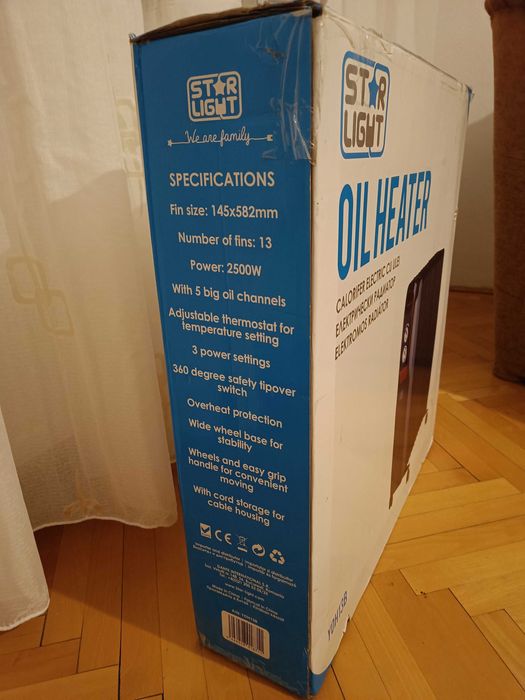 Calorifer electric cu ulei Star-Light YOH13B