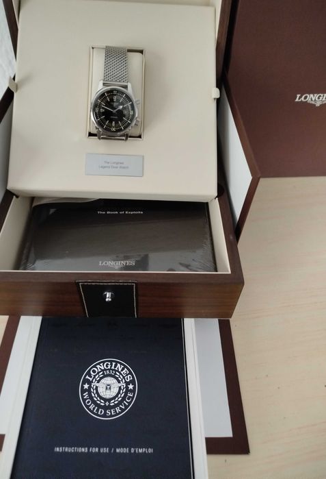 часовник Longines Legend Diver 42mm Date