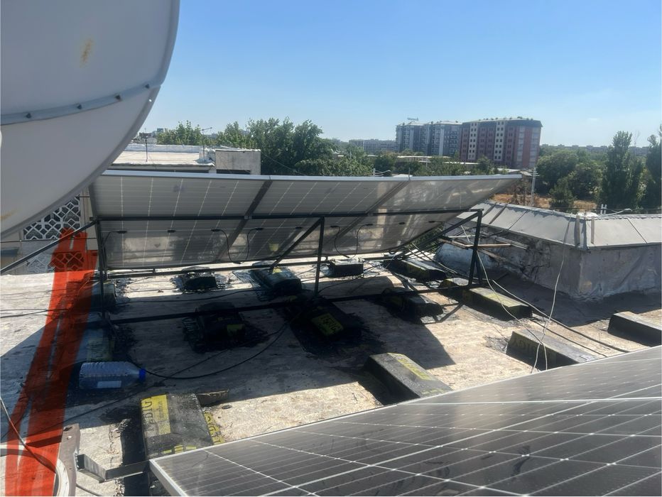 Quyosh panel 10 kvt / Солнечная панель 10 кВт