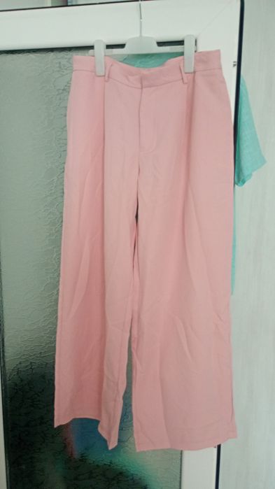 Pantalon damă roz, măsură XL, pentru vară