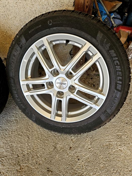 Лети джанти 16" 5х112 гуми Michelin 205/55/16