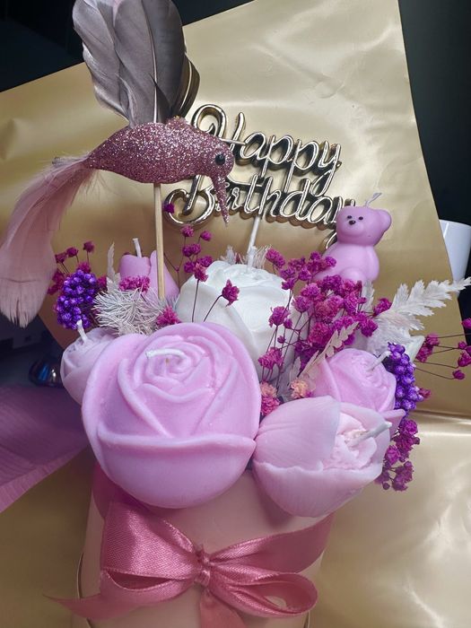 Aranjamente din ceara de soia