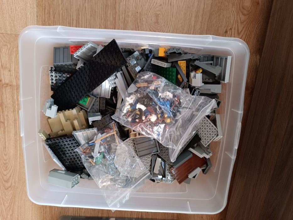 Лего китайско  3 лота от около 3 кг + 15 фигурки