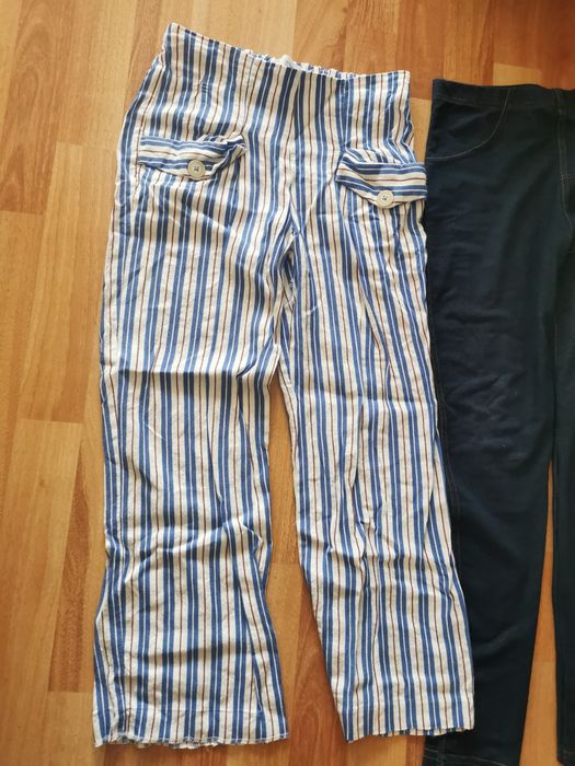Lot pantaloni/colanti fetita 9-10 ani