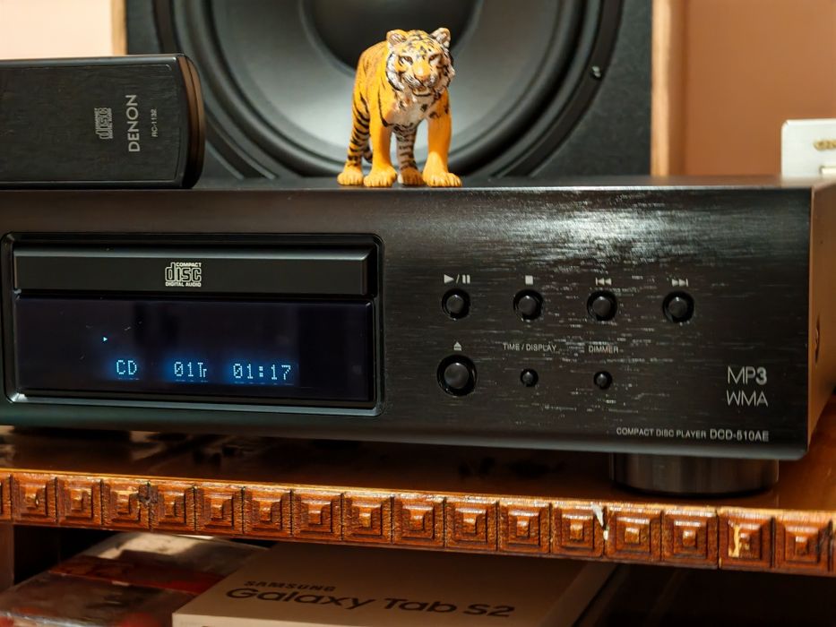 Denon DCD-510AE. O piesă rară, de top. CD/CD-R/CD-RW/MP3/WMA. Ca nou. Preț fix !