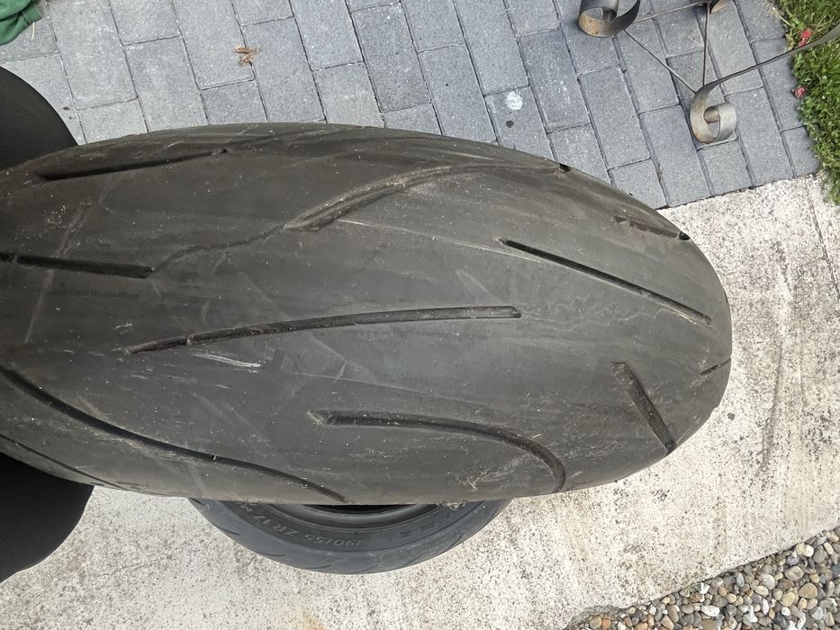 Devanzare cauciuc moto