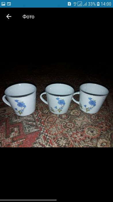 Бокалы - кружки 3 шт - 2 000