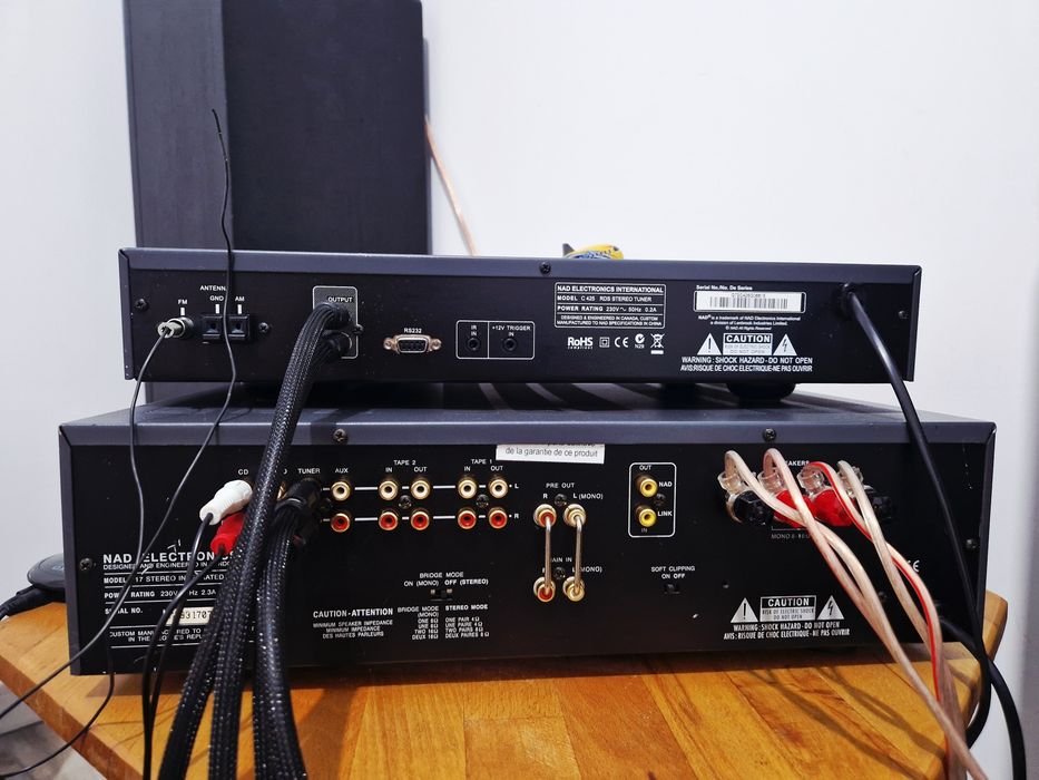 NAD 317 + NAD C425 Sunet Audiophile Putere si Calitate