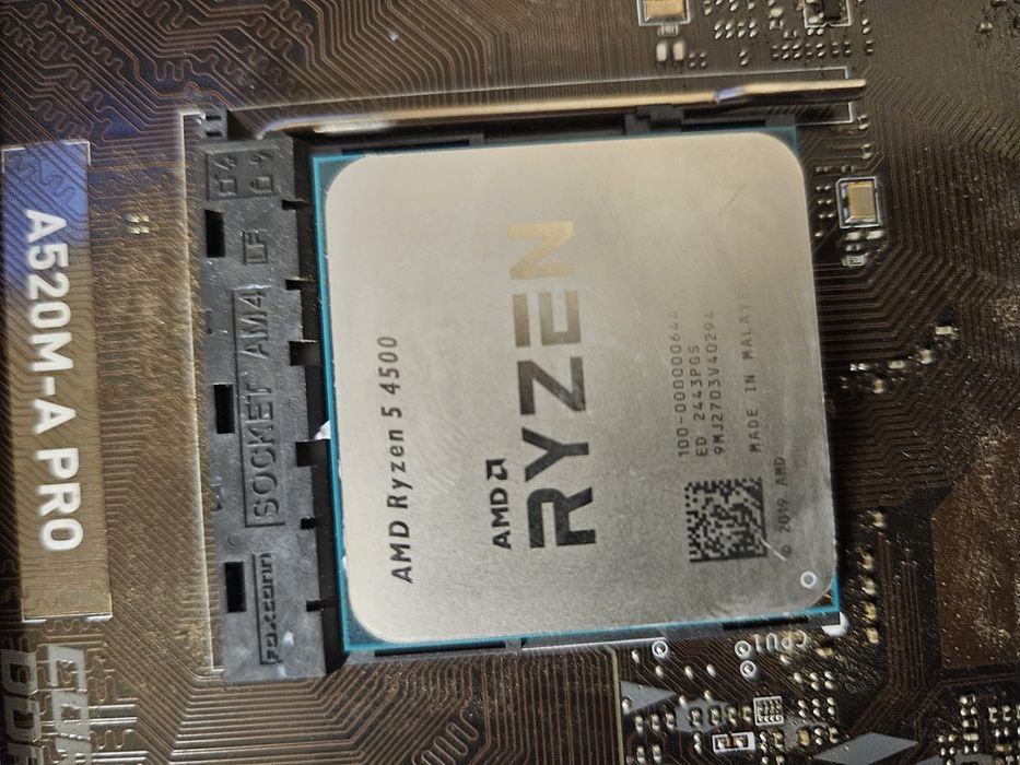 Vand kit sau separat msi a520 m pro si ryzen 5 4500