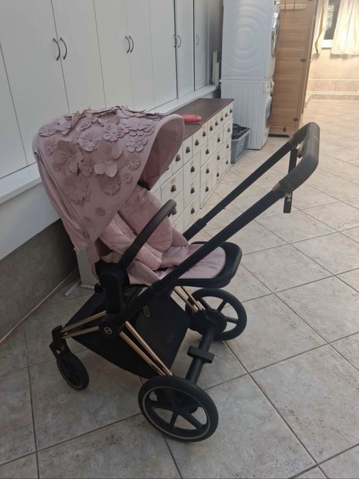 Cybex E priam 4 simply flowers pink