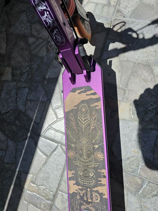 Детска тротинетка с окачване и спирачка