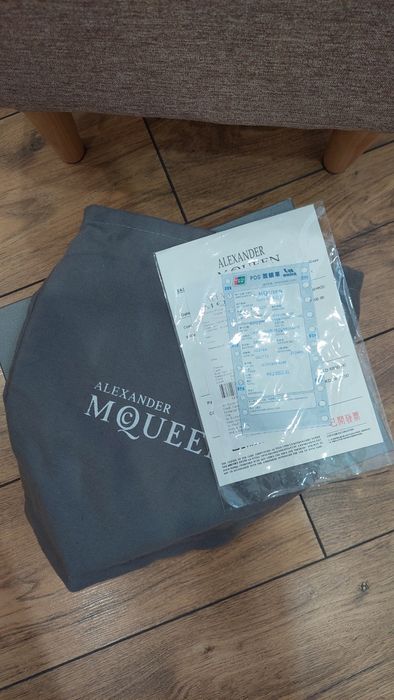 Зимние кеды Alexander McQueen