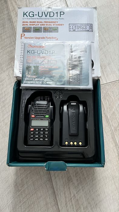 Радиостанция wouxun kg-uvd1p