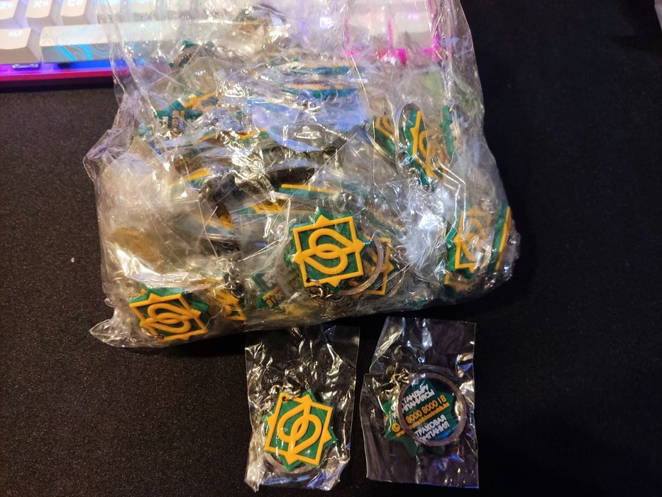 Пакет новых брелоков (брелки) на ключи