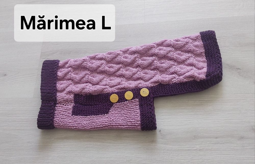 Haine tricotate pentru căței sau pisici