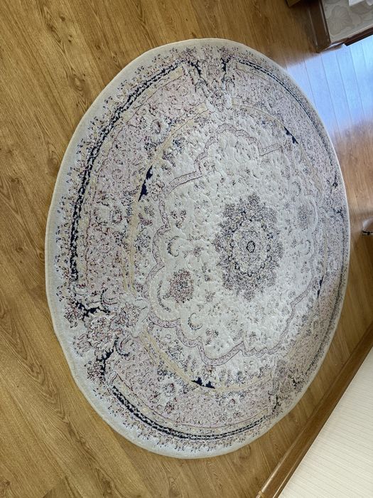 Ковры комплект круглый и прямоугольник