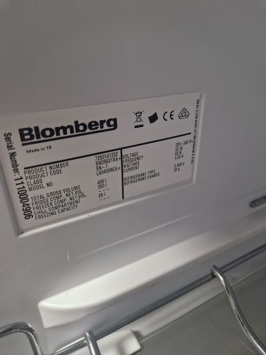 Хладилник охладител Blomberg A++ 400 литра