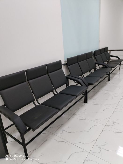 Kutish zali uchun 3 kishilik stol