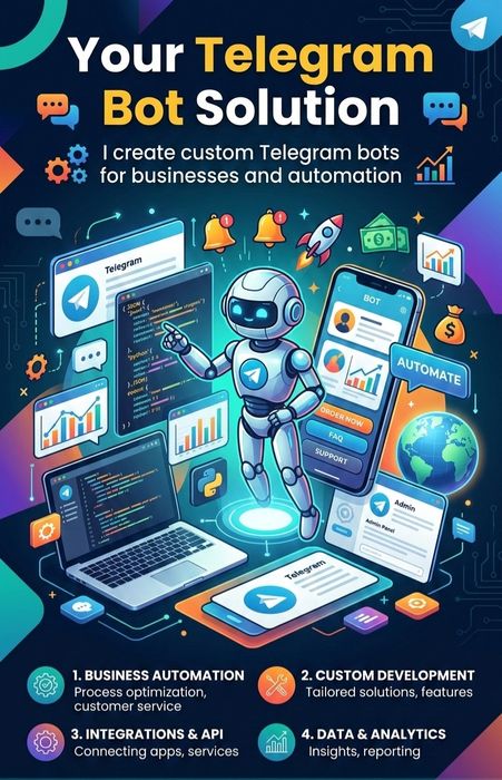 Telegram bot developer