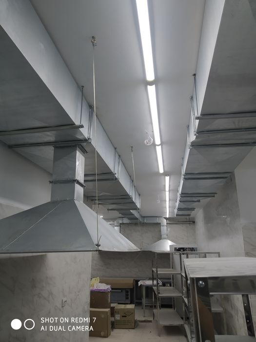 Вентиляция жестяной цех