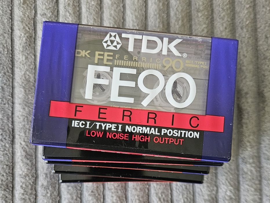 5 Casete Audio TDK FE90
