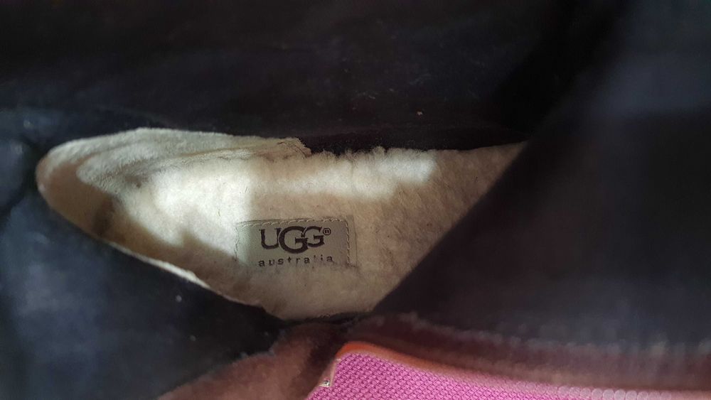 Ghete piele stil ciocate Wrangler de la UGG Cadie Western marimea 36,5