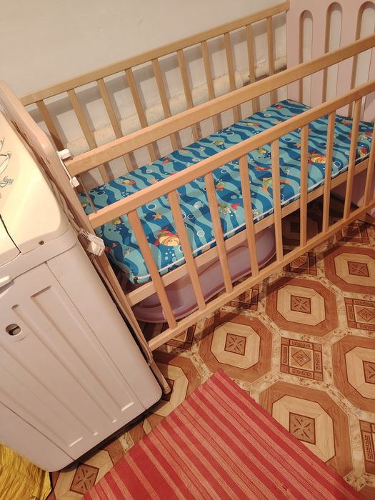 Детская кровать качалка