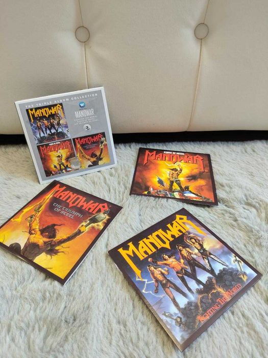 Manowar - The Triple Album Collection, 3CD, noi