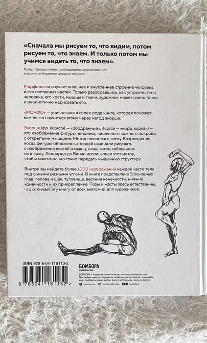 Книга анатомия для художников Морфо