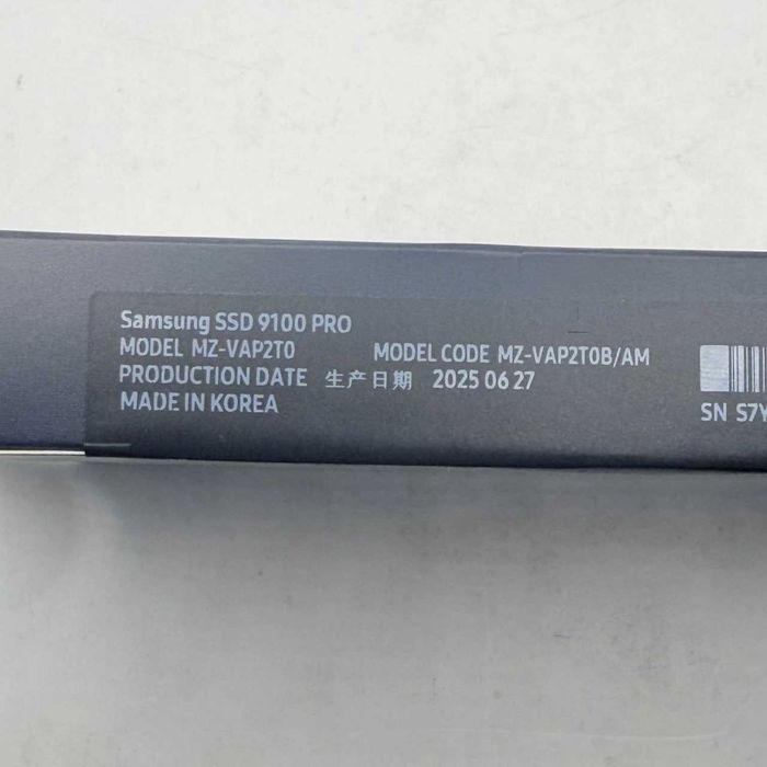 SSD Samsung 9100 Pro 2tb