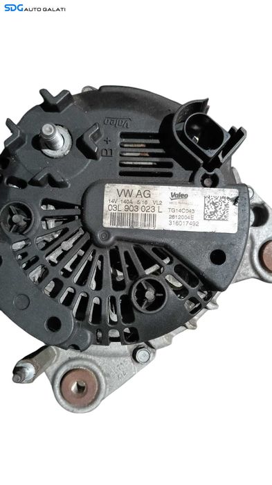 Alternator 140A 14V Audi Q2 2.0 TDI DFGA DTTC 2016 - 2025 Cod 03L903023L TG14C043 [M8681]