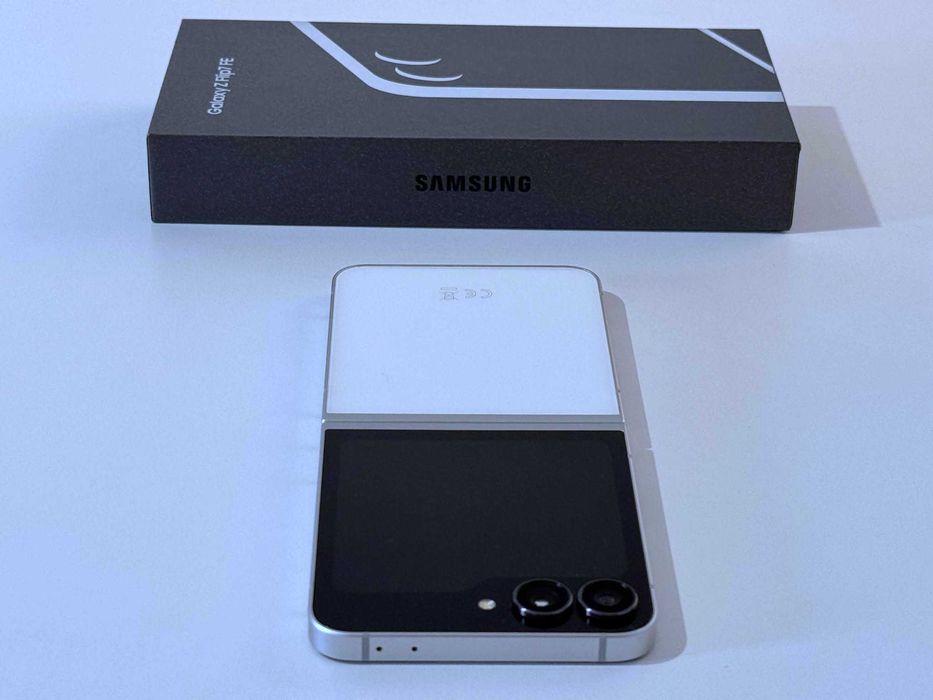 Бартер! НОВ! 24м.Гаранция! Samsung Galaxy Z Flip 7 FE White (Бял)