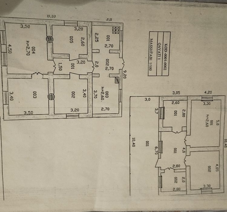 8 soʻtihli hovli uy sotiladi