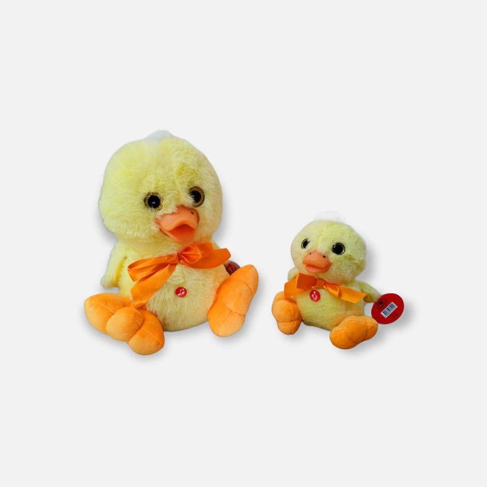 Музикална плюшена играчка Пате 15 25см голяма малка интерактивна плюшк