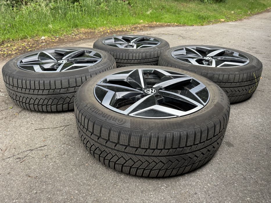 Jante aliaj 19” VW ID3 cu anvelope de iarna Continental