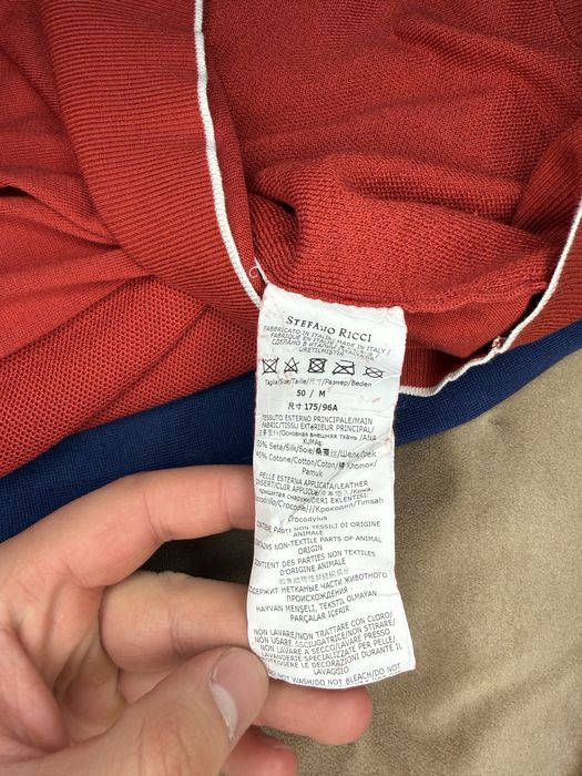 Шелковое поло Stefano Ricci оригинал